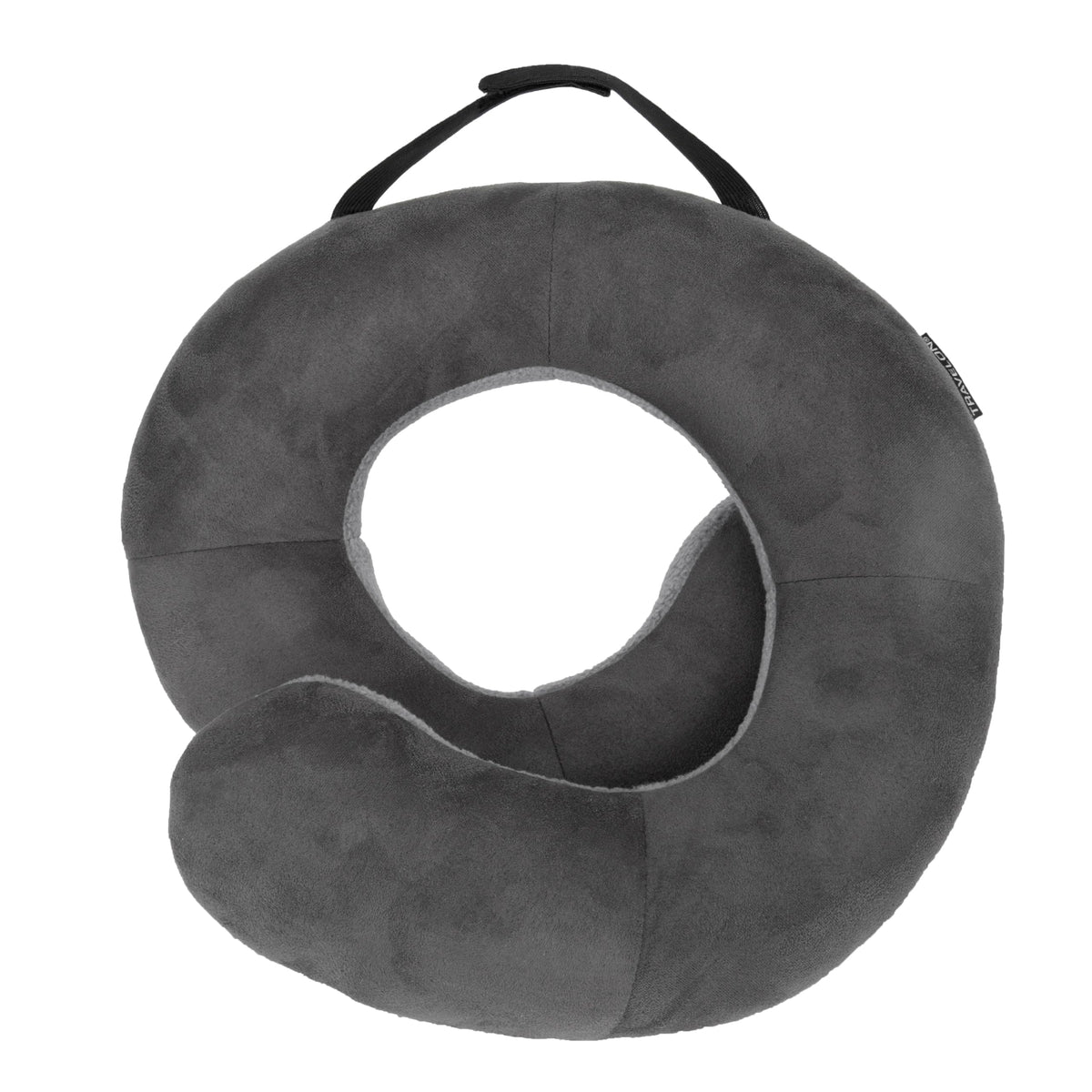 Travelon Deluxe Wrap-n-Rest Pillow front view for neck comfort on the go