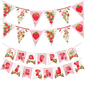 Treasures Gifted Strawberry Shortcake banner for birthday celebrations