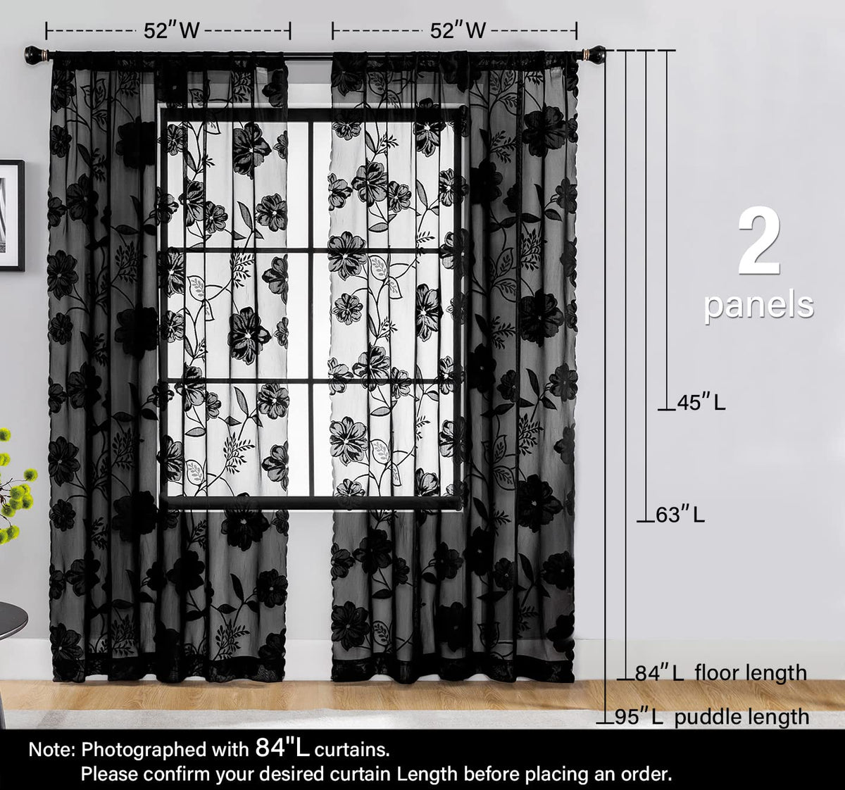 Treatmentex machine-washable curtains stay fresh after cold-water washing.