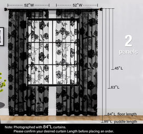 Treatmentex machine-washable curtains stay fresh after cold-water washing.