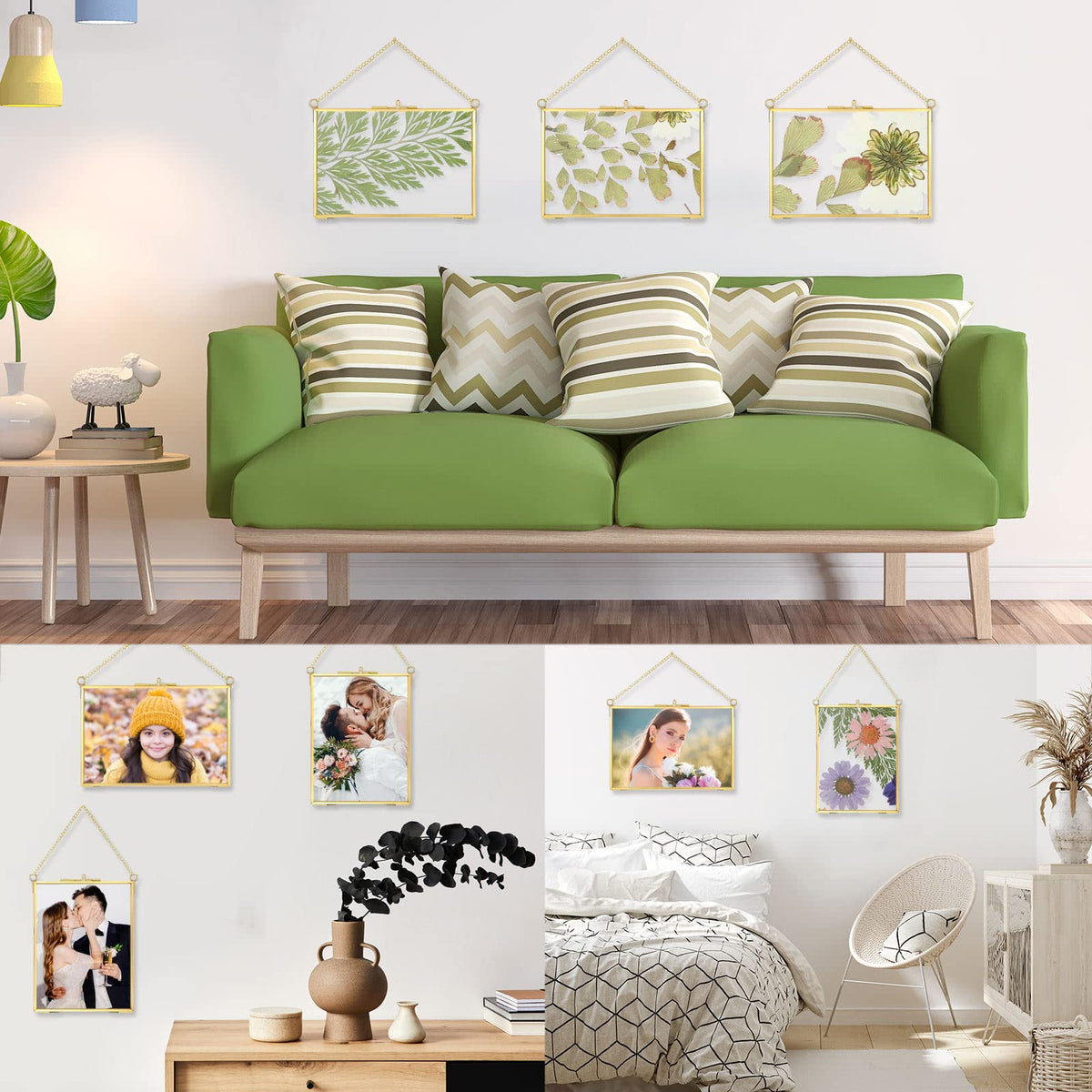 Treela gold frame for gifting and memory keeping.
