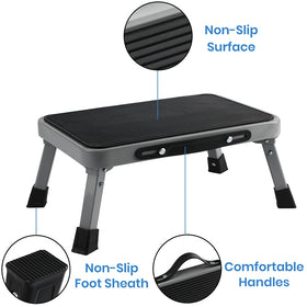 TreeLen 1-Step stool supports up to 330 lbs for versatile tasks.