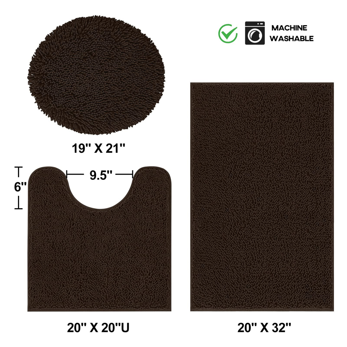 TREETONE bath rug 20x32 designed for quick absorption and dry floors in a modern bathroom.