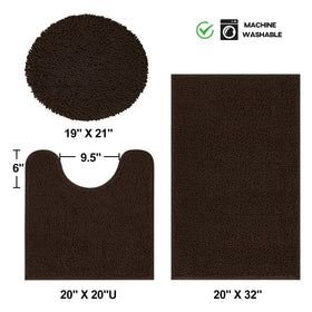 TREETONE bath rug 20x32 designed for quick absorption and dry floors in a modern bathroom.