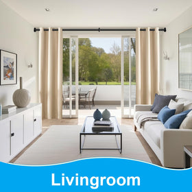 Treije rust-proof design withstands indoor and outdoor conditions.