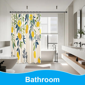 Treije rust-resistant design works well in humid bathrooms.