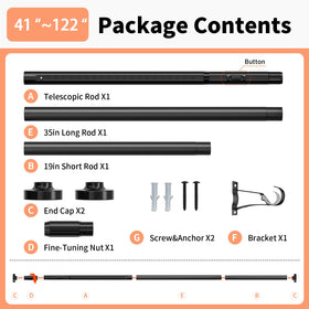 Treije outdoor-ready rod maintains shine in sun and moisture