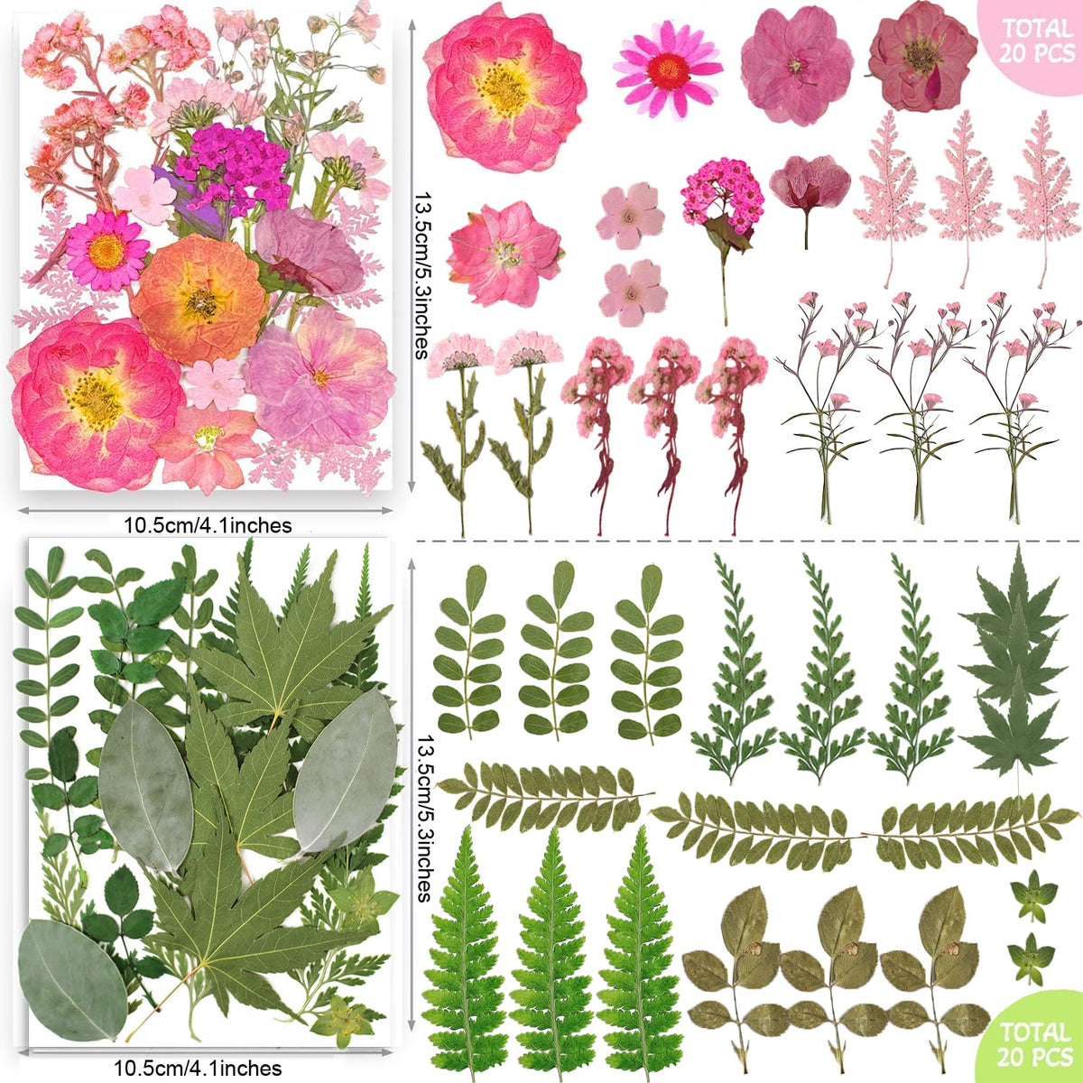 TrendCart handmade gift ideas using real pressed flowers for personalization.