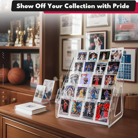 TrendTrust slab holder compatible with graded cards and standard card holders.