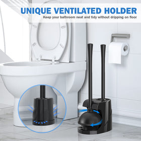 TRENTI bathroom cleaning combo is space-saving and stylish for modern homes