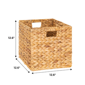 TREVIETDECOR foldable basket demonstrates space-saving storage for clutter-free rooms.