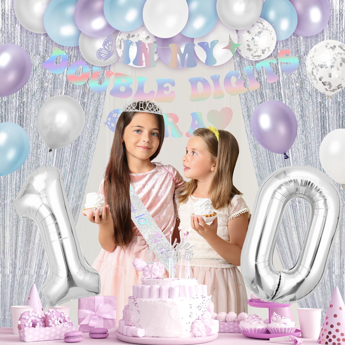Trgowaul 22-piece balloon set fills the celebration.