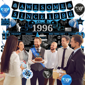 Trgowaul 30th party decor kit simplifies setup for a memorable event.