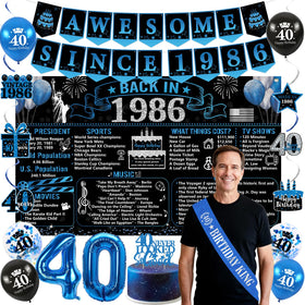 Trgowaul 40th birthday sash adds a regal touch to photos and gifting.
