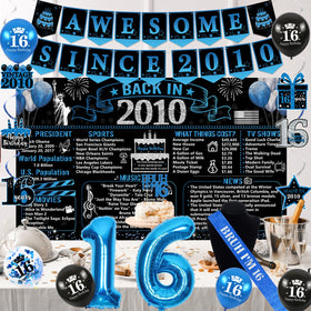 Trgowaul awesome since 2010 banner enhances photo ops and decor