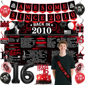Trgowaul bruh I'm 16 sash adds stylish party flair for teens
