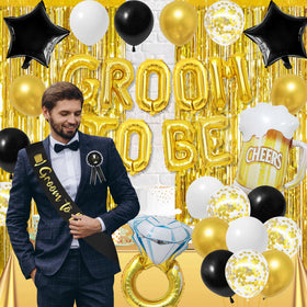 Trgowaul Diamond Ring Balloon adds playful elegance to party décor