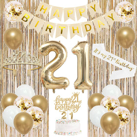 Trgowaul gold fringe curtains create a chic party backdrop