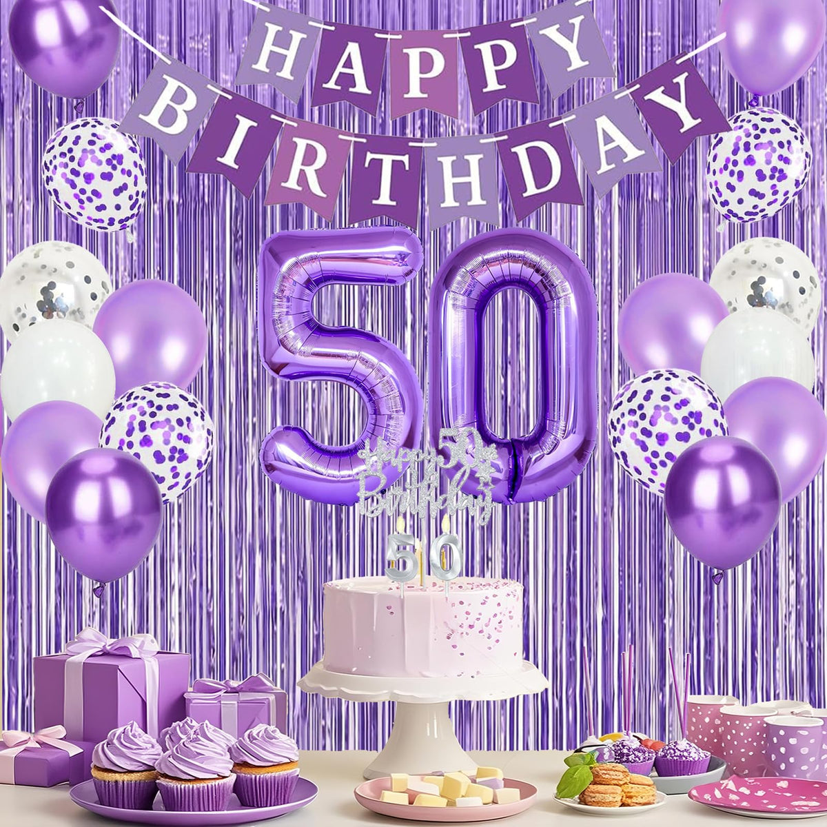 Trgowaul purple balloons set of 12 enhances the color theme