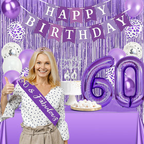 Trgowaul purple crown with rhinestones for a regal look.