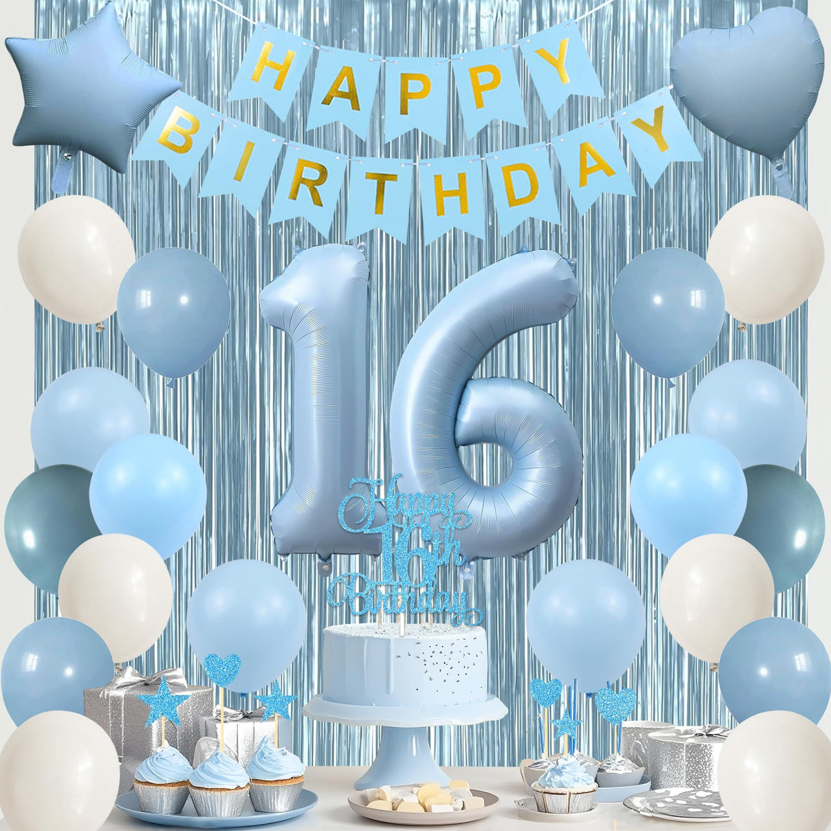 Trgowaul blue 16th sash delivers glamorous finishing touches