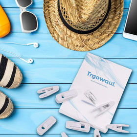 Trgowaul velvet clips durable for daily closet use and adjustable spacing