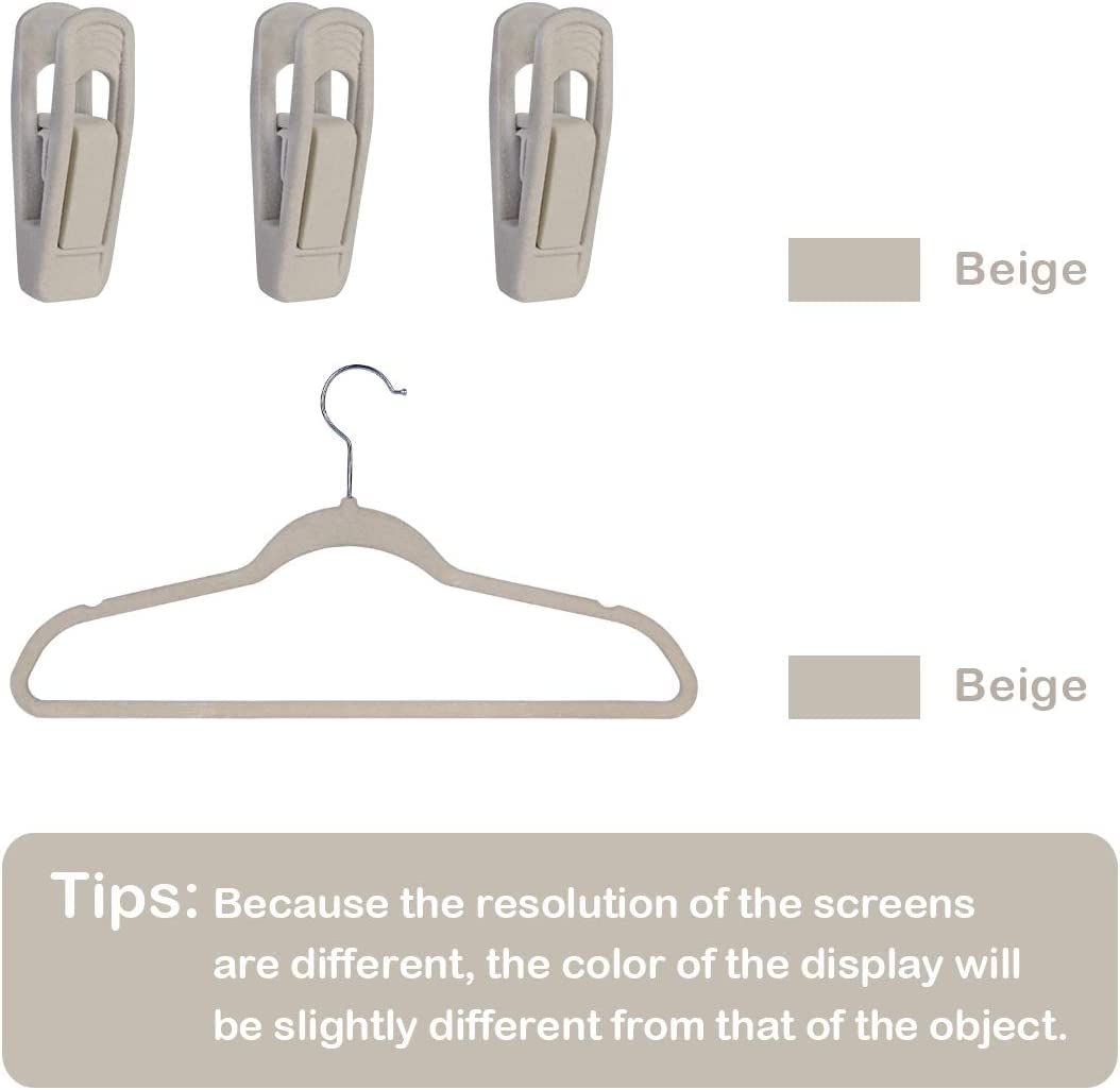 Trgowaul velvet clips with strong clamp preventing slipping