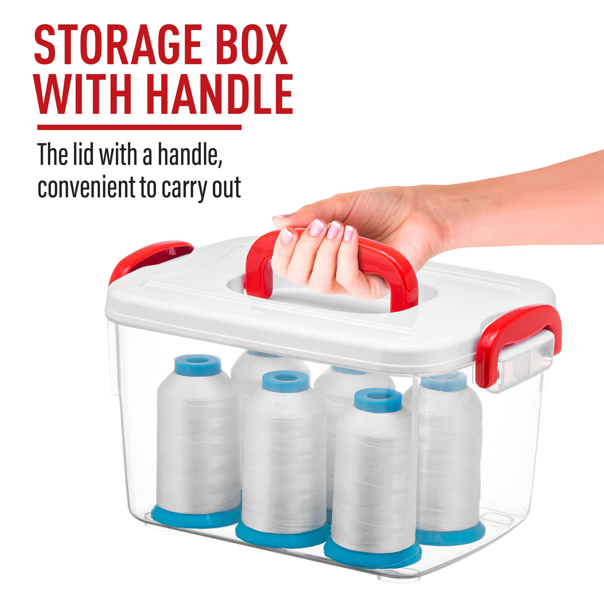 Tribello built-in handle makes carrying between rooms easy.