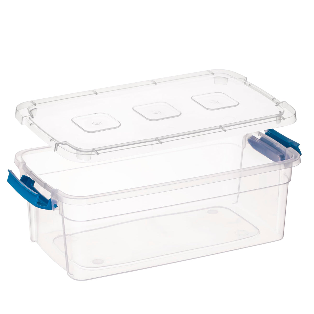 Tribello lid stability when stacked ensures secure, neat storage.
