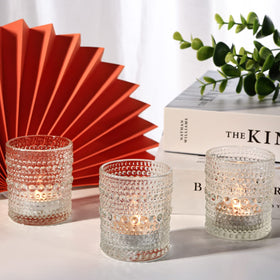 TRIRITE reusable holders invite guests to linger and admire