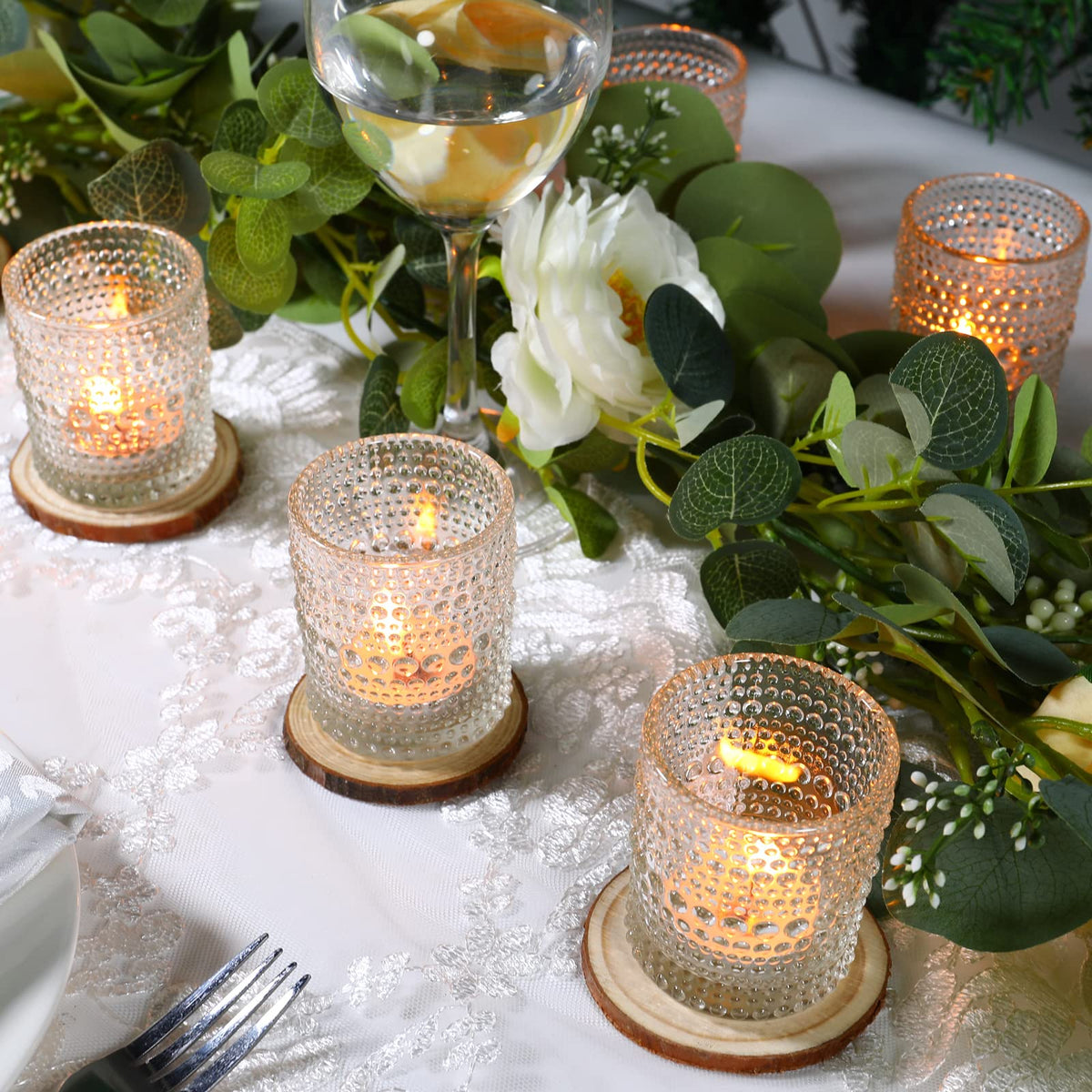 TRIRITE versatile tealight holder suits weddings, holidays, and everyday ambiance