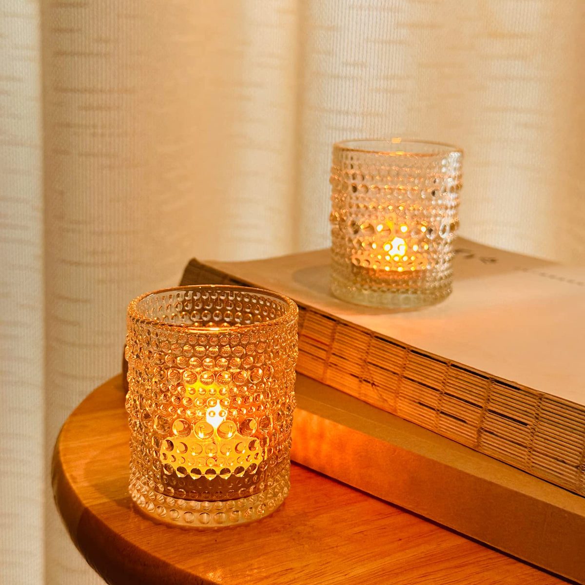 TRIRITE votive holders bubble-wrapped for safe bulk shipment