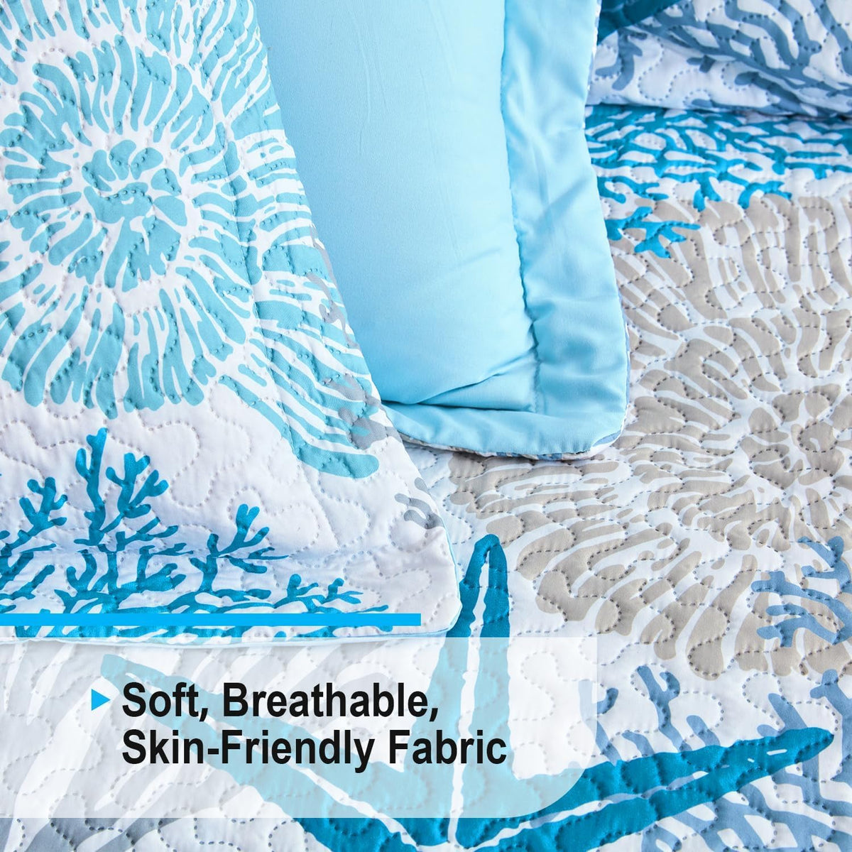 Tritard packaging demonstrates easy care instructions and quick drying.