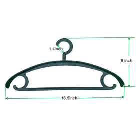trrcylp wide-shoulder jacket hanger prevents shoulder bumps