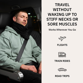 trtl Pillow red on-plane nap setup for comfortable rest