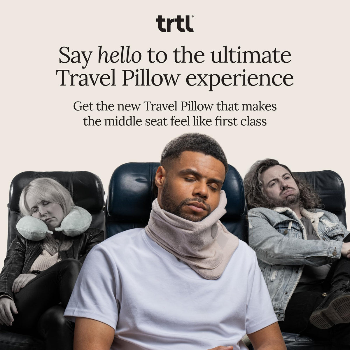 trtl pillow internal support keeps your head upright during naps