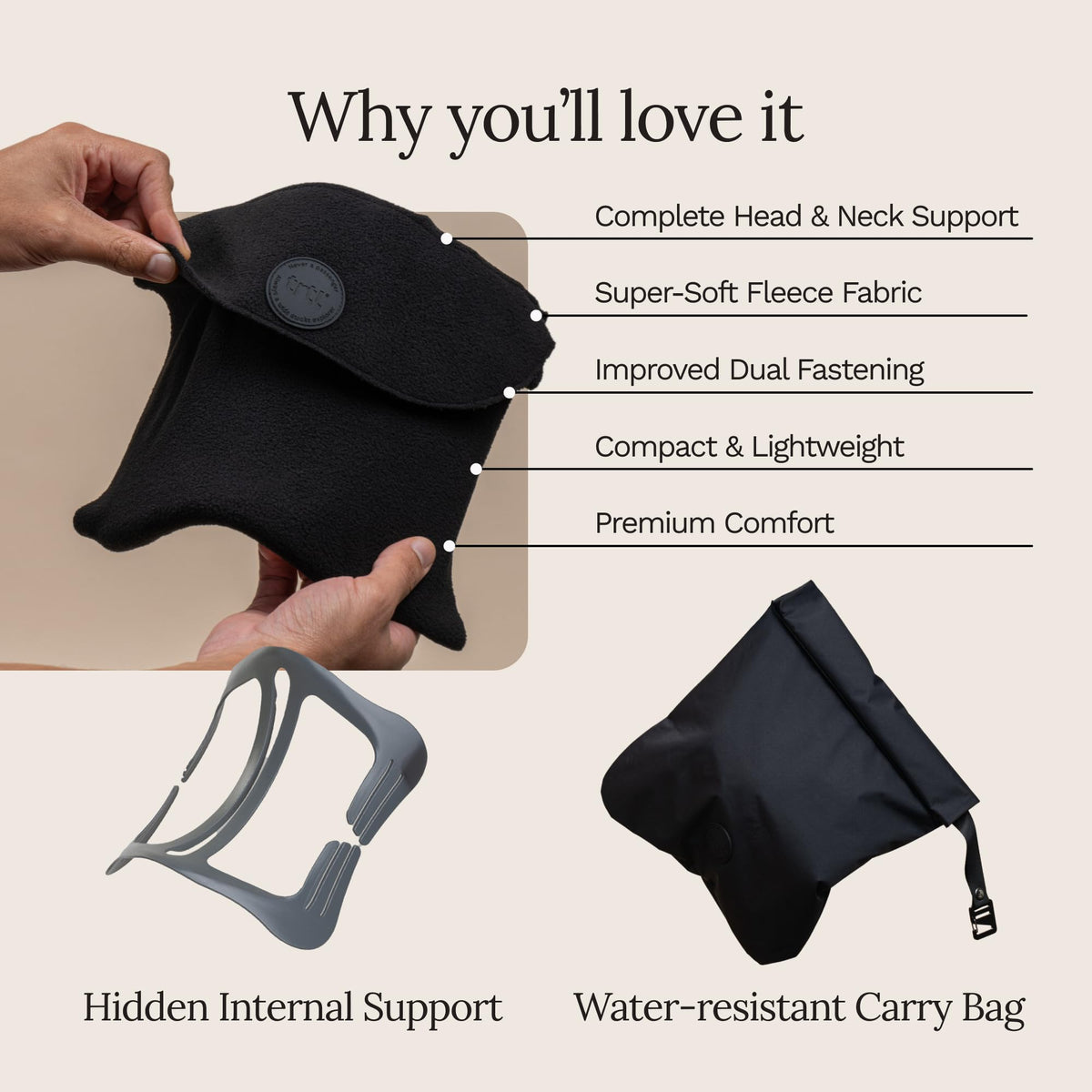 trtl Travel Pillow Original 2.0 regular size suitable for taller travelers seeking a larger fit.