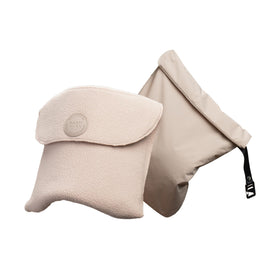 trtl Travel Pillow Original 2.0 sand beige compact design for easy packing