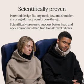 trtl Travel Pillow Original 2.0 travel bag included to simplify packing and transport.