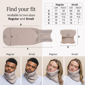 pillow weighs 4.5 oz for lightweight, sturdy support