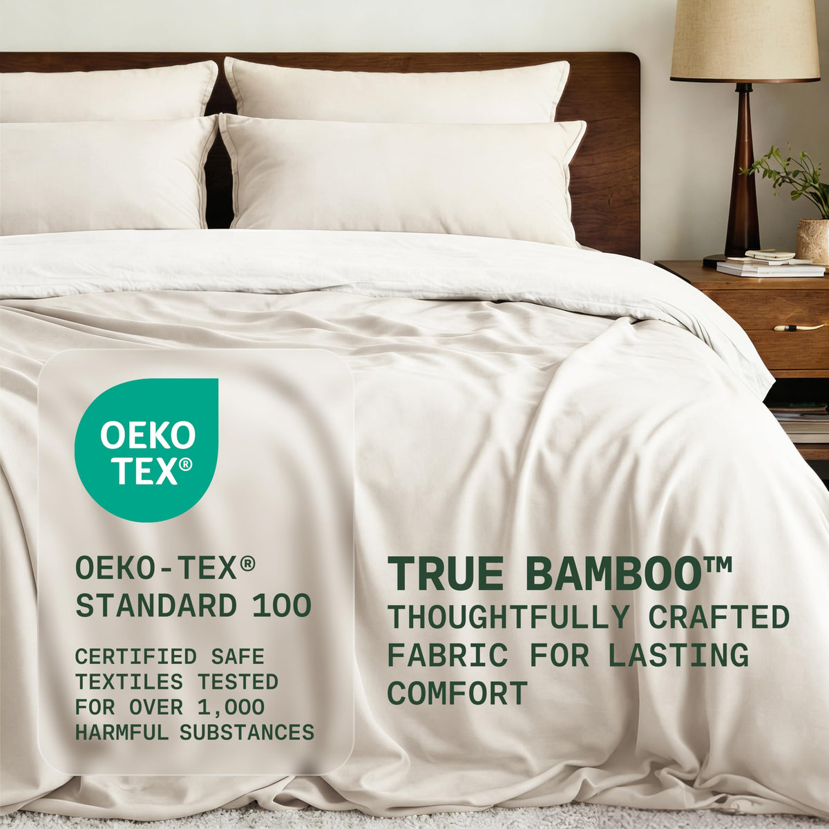 TRUE BAMBOO complete 4-piece set for a ready-to-use upgrade
