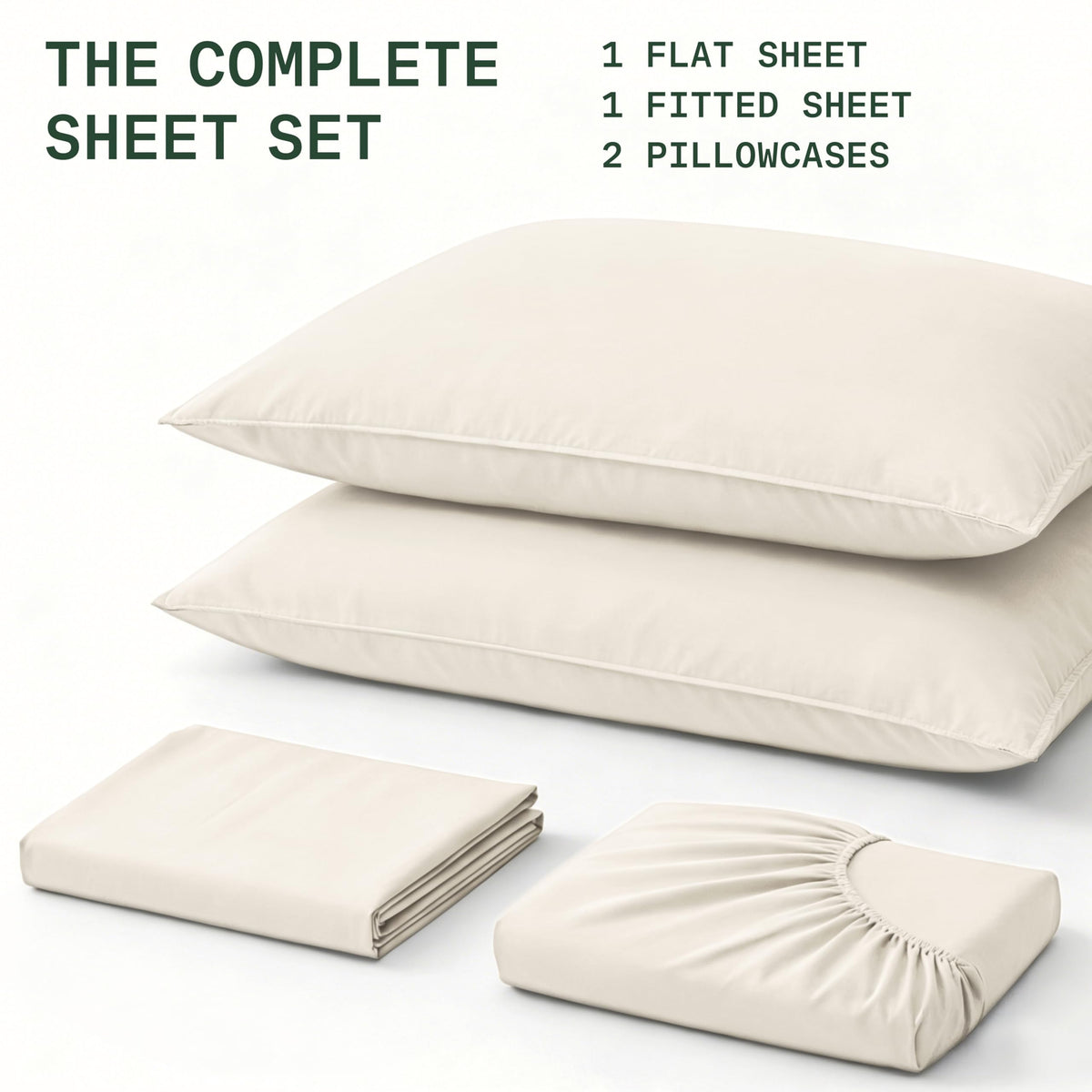 TRUE BAMBOO oeko-tex-certified sheets ensure safe skin contact
