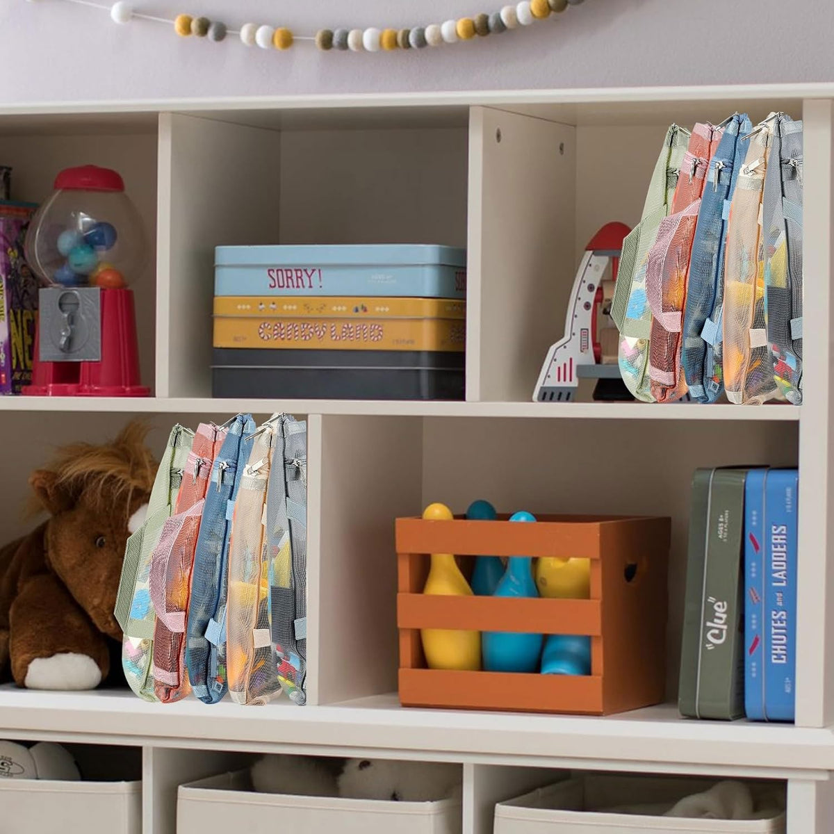 TrueLux space-saving design fits neatly in shelves and drawers.