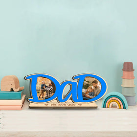 TRUMPETETC Mom Picture Frame wall display ready for hanging decor.