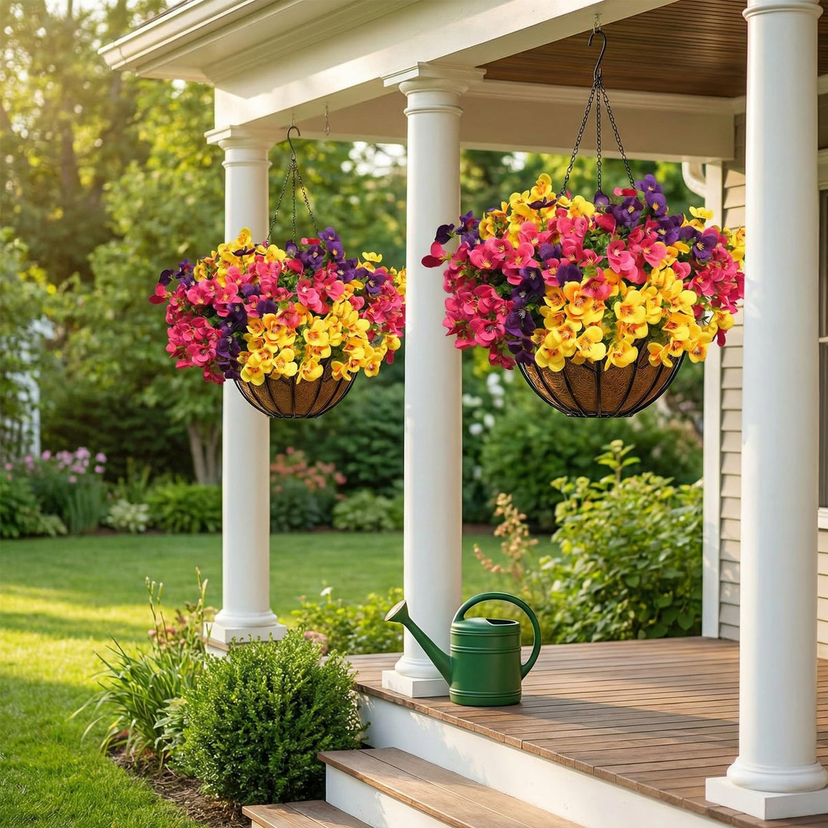 Trytuny purple rose bundle adds lifelike color to indoor or porch displays