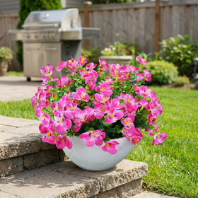 Trytuny year-round vibrant rose red blooms for home decor.