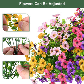Trytuny 14-pack arranged on a patio for year-round beauty.