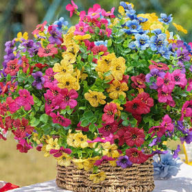 Trytuny artificial plants suitable for window box displays