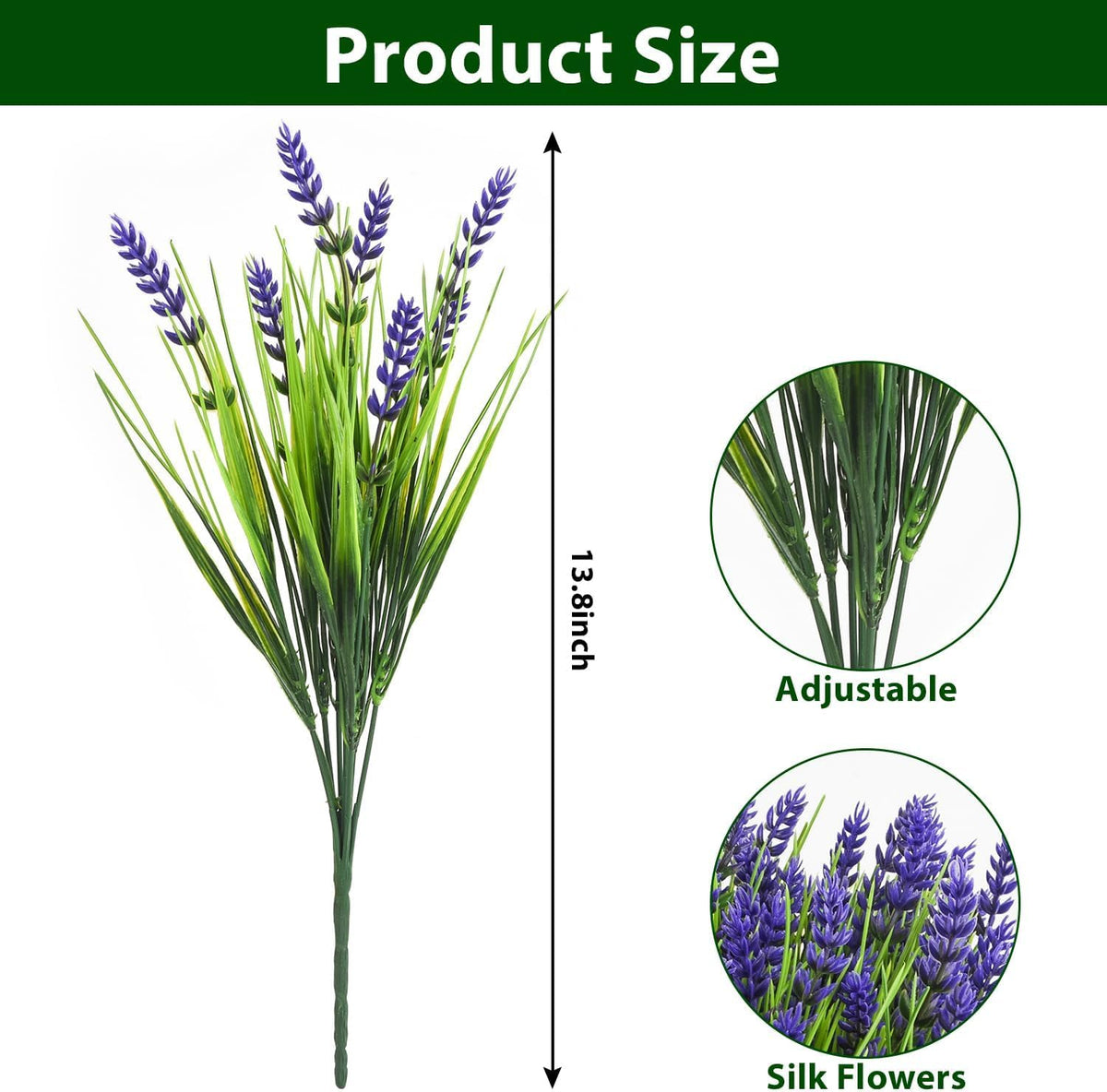 trytuny lifelike lavender artificial flowers ideal for patio arrangements