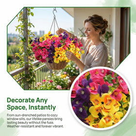 Trytuny realistic-silk-flowers add lifelike detail to any space